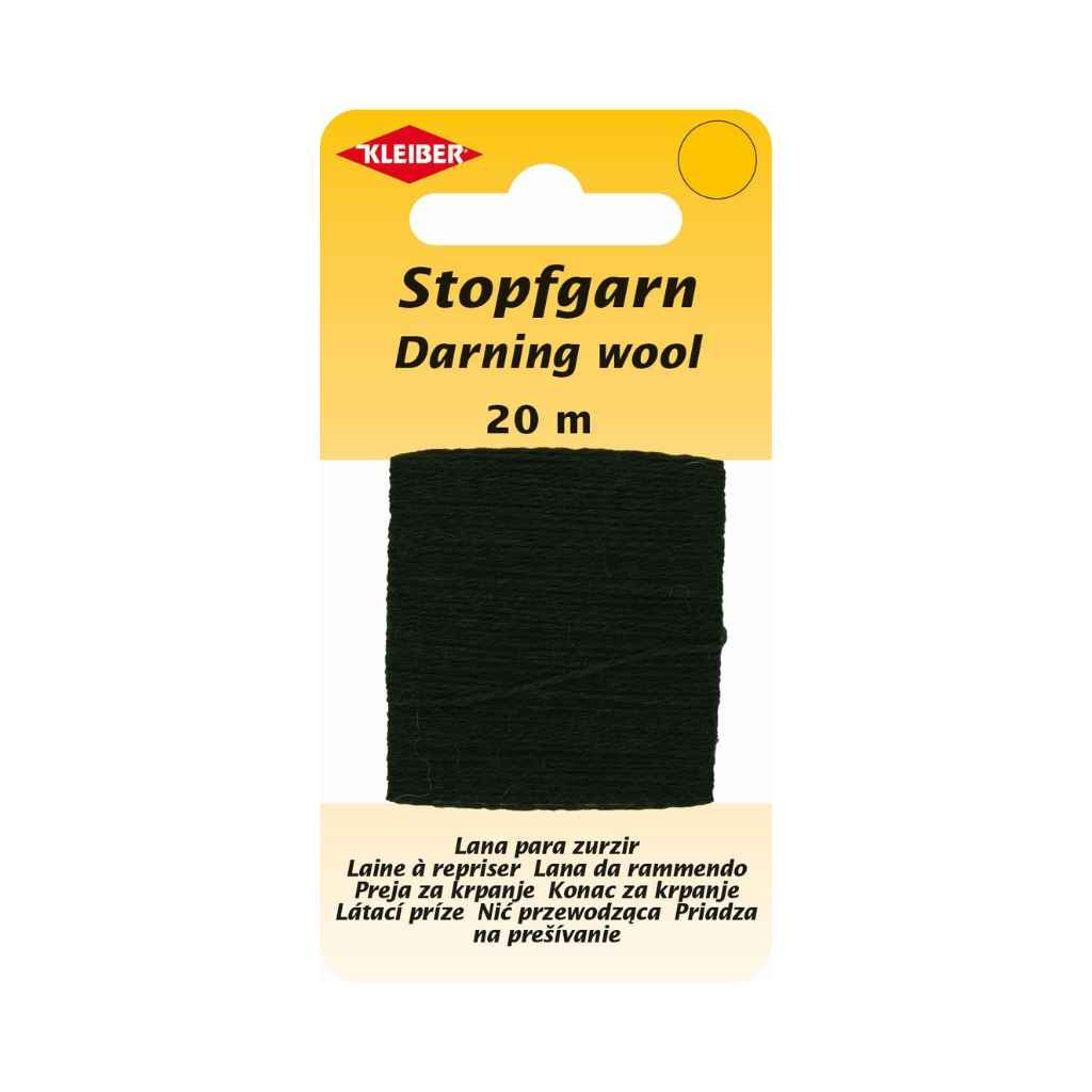 Kleiber Stopfgarn, Farbe Schwarz – Synthetik bei Lieblingsgarn