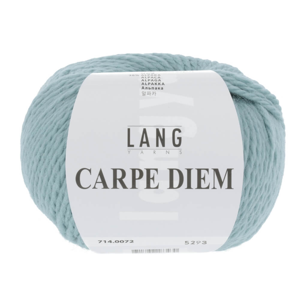 Lang Yarns Carpe Diem, Farbe Mint Dunkel – Alpaka und Schurwolle bei Lieblingsgarn