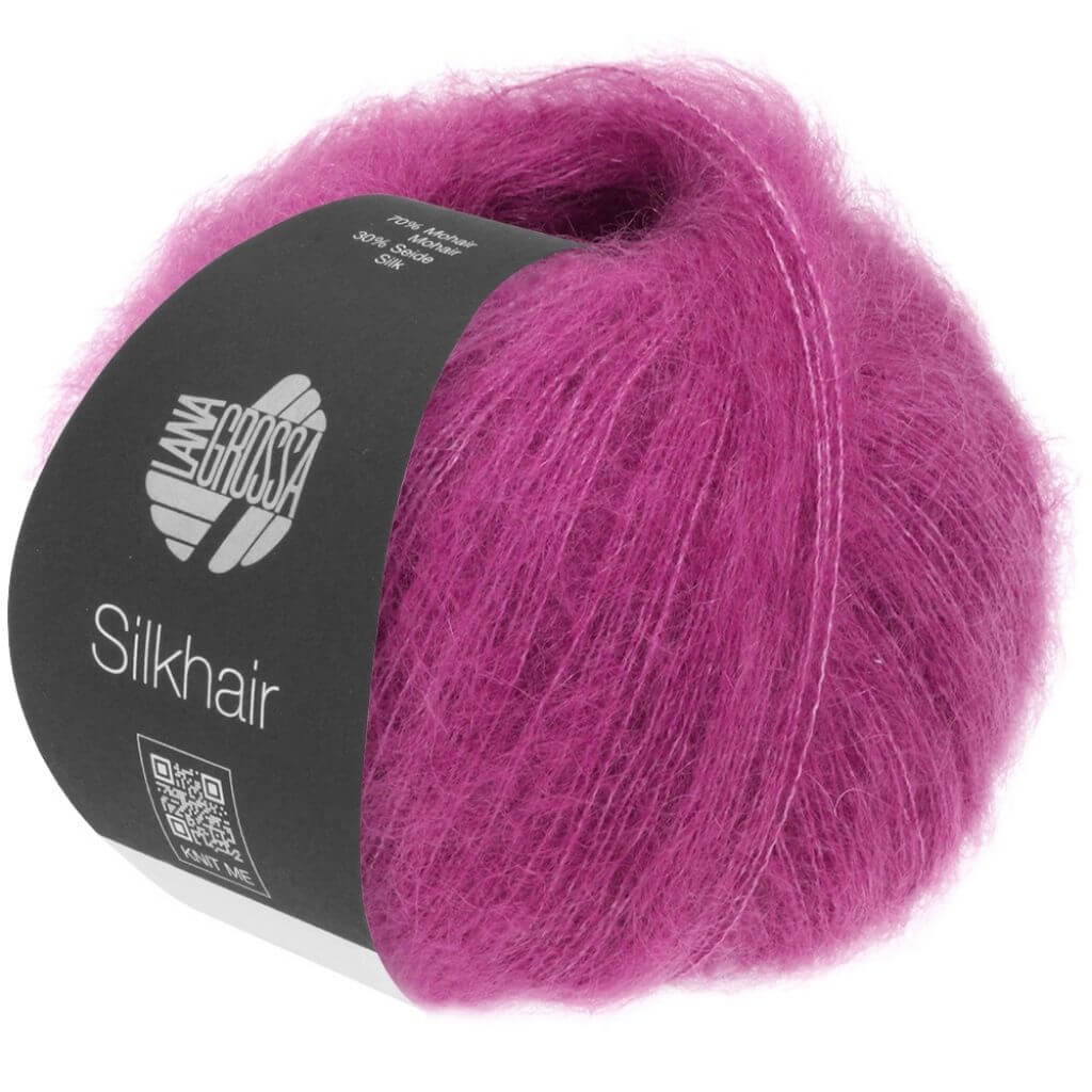 Lana Grossa Silkhair, Farbe 075 Magnolie – Mohair und Seide bei Lieblingsgarn