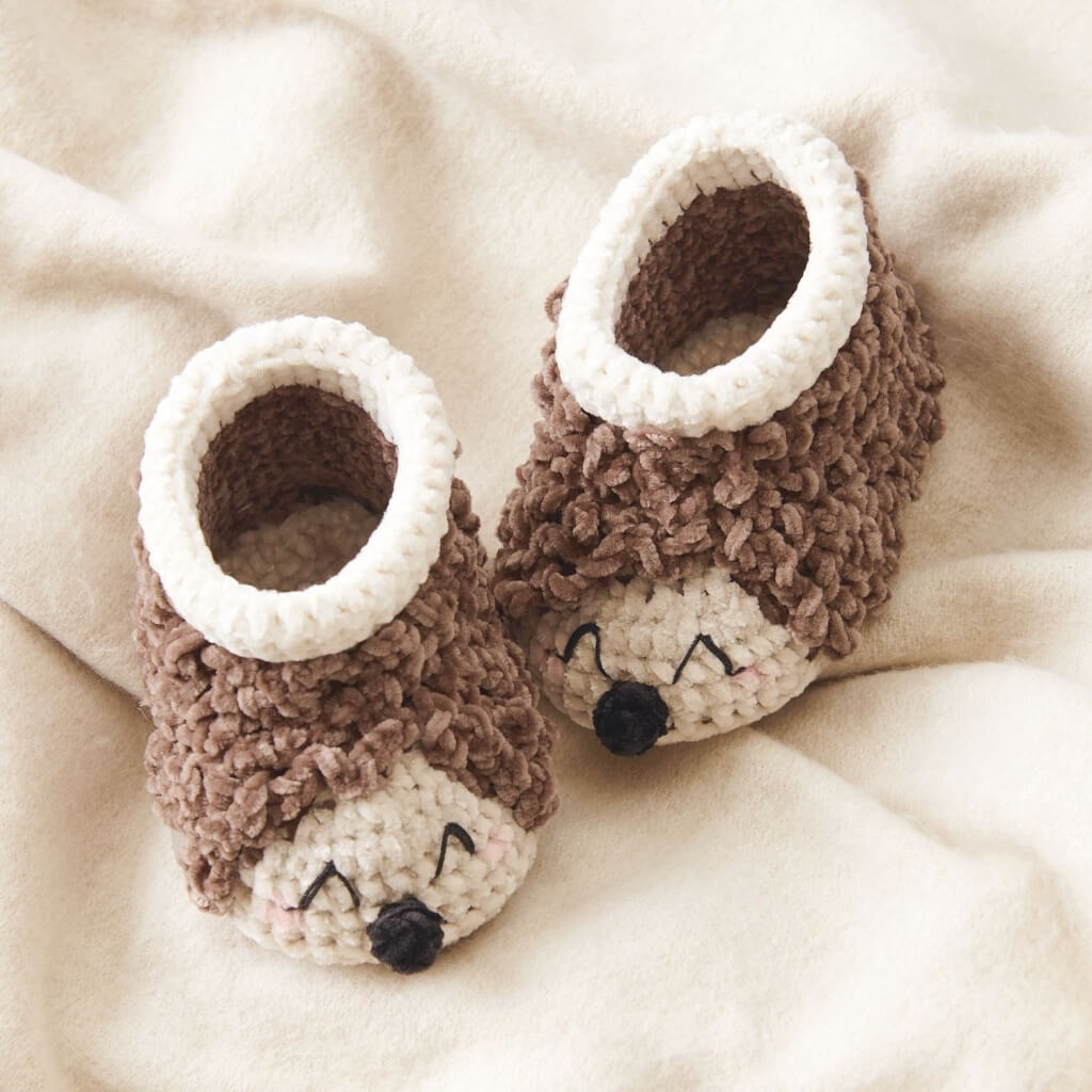 Rico Design Häkelset Baby Booties Igel bei bei bei bei bei bei bei bei bei bei Lieblingsgarn