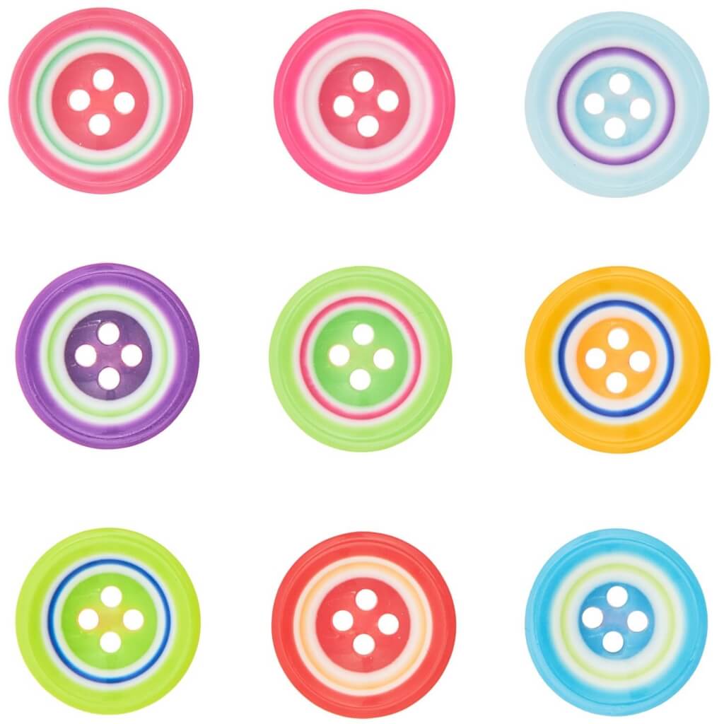 Rico Design Knopfmix Bunt 15 mm bei bei bei bei bei bei bei bei bei bei Lieblingsgarn