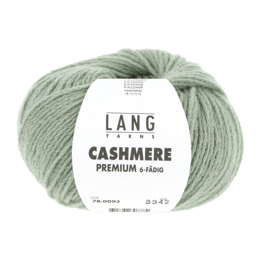 Lang Yarns Cashmere Premium - 25g, Farbe 78.0092 Salbei – Kaschmir bei Lieblingsgarn