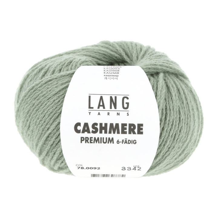 Lang Yarns Cashmere Premium - 25g, Farbe 78.0092 Salbei – Kaschmir bei Lieblingsgarn
