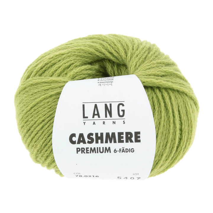 Lang Yarns Cashmere Premium - 25g, Farbe 216 lime – Kaschmir bei Lieblingsgarn