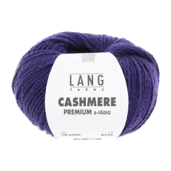 Lang Yarns Cashmere Premium - 25g, Farbe 290 Violett Royal – Kaschmir bei Lieblingsgarn