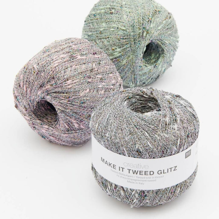 Rico Design Creative Make It Tweed Glitz bei bei bei bei bei bei bei bei bei bei Lieblingsgarn