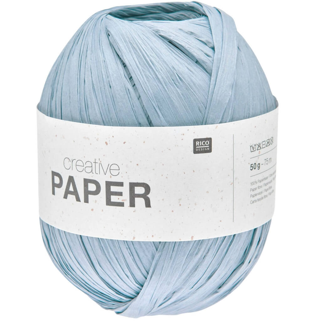 Rico Design Creative Paper, Farbe 006 Rauchblau – Papier bei Lieblingsgarn