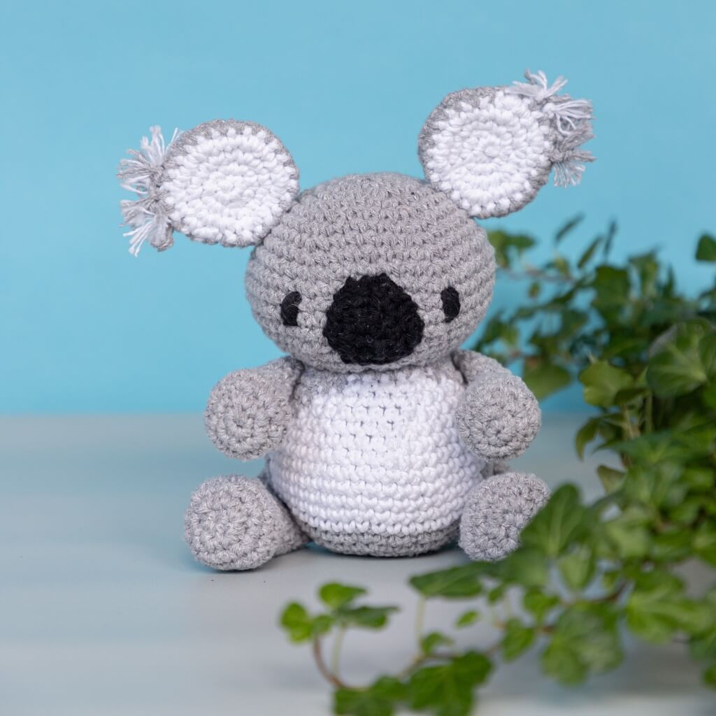 Hoooked Amigurumi Koala Sydney Häkelset - Hoooked bei bei bei bei bei bei bei bei bei bei bei Lieblingsgarn