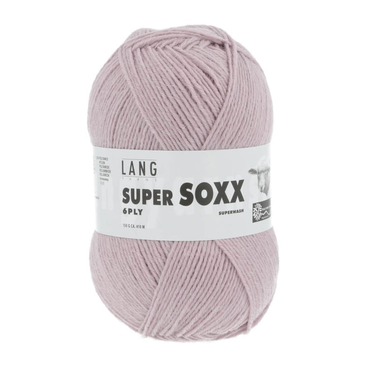 Lang Yarns Super Soxx 6-fach - 150g, Farbe 907.0019 Rosa – Polyamid und Schurwolle bei Lieblingsgarn
