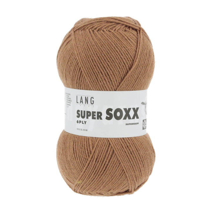 Lang Yarns Super Soxx 6-fach - 150g, Farbe 907.0039 Camel – Polyamid und Schurwolle bei Lieblingsgarn