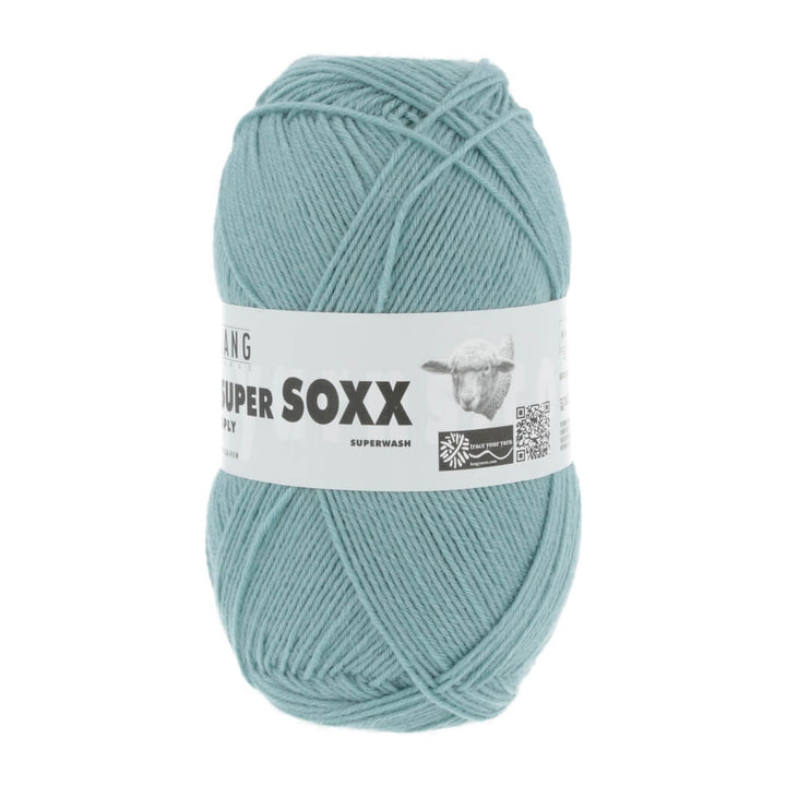 Lang Yarns Super Soxx 6-fach - 150g, Farbe 907.0072 Acqua – Polyamid und Schurwolle bei Lieblingsgarn