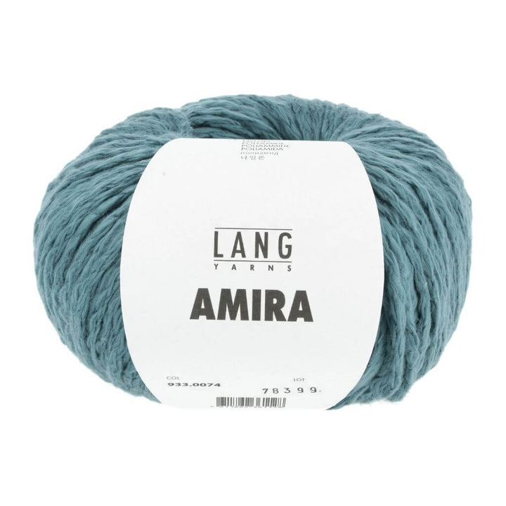 Lang Yarns Amira, Farbe 074 Atlantik – Baumwolle und Polyamid bei Lieblingsgarn