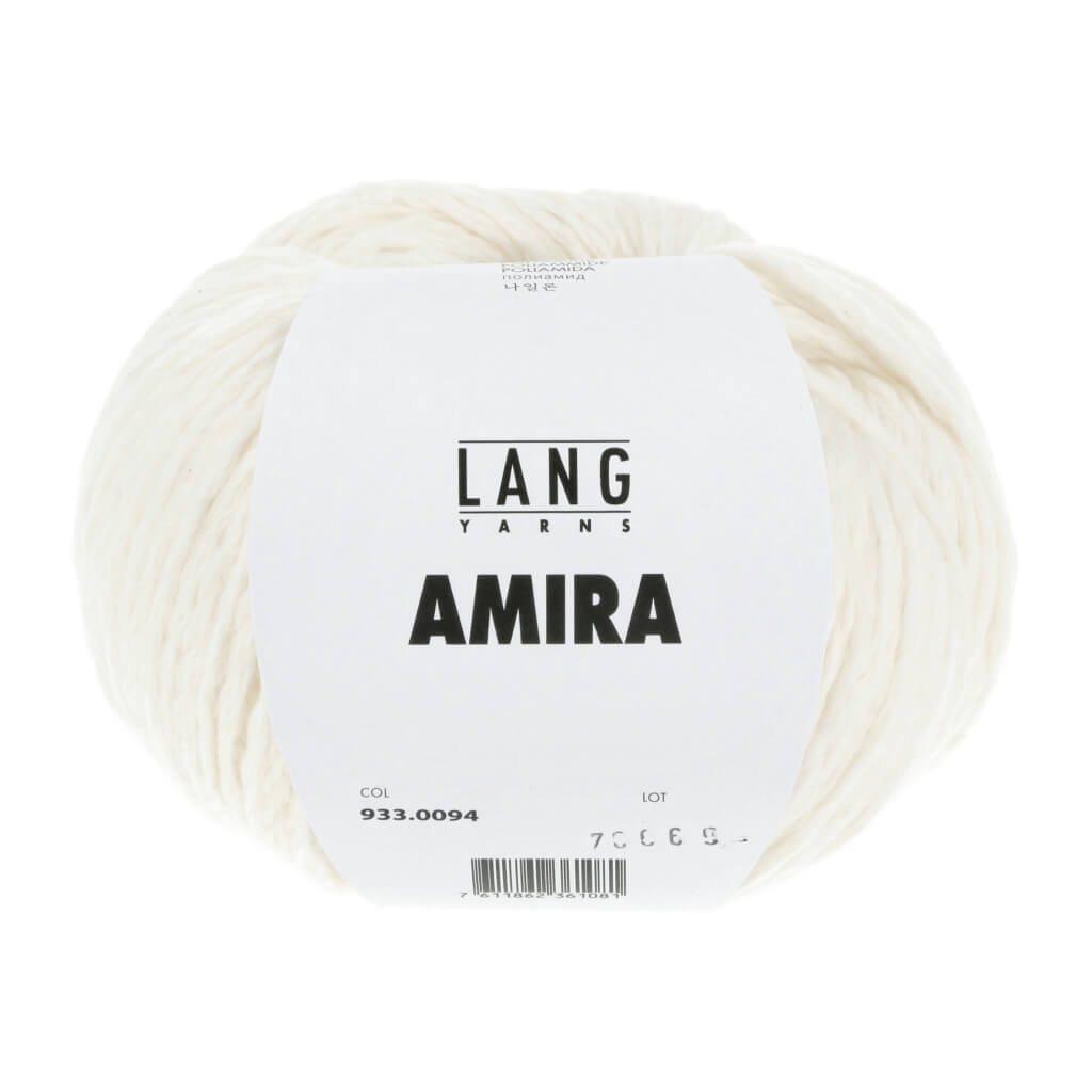 Lang Yarns Amira, Farbe 094 Offwhite – Baumwolle und Polyamid bei Lieblingsgarn