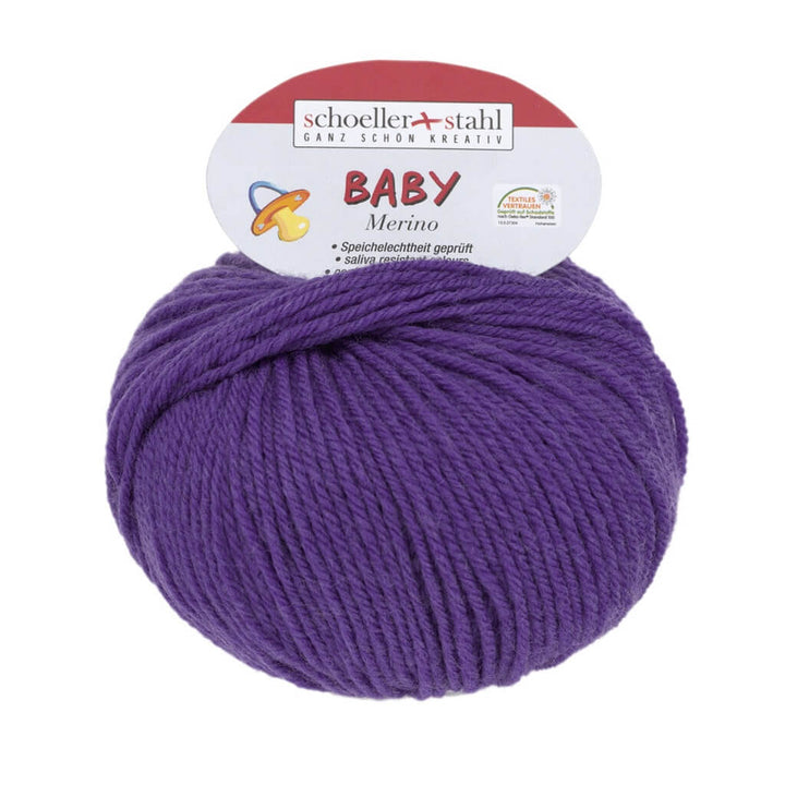 Schoeller + Stahl Schoeller+Stahl Baby Merino, Farbe 3942 Lila – Merino und Schurwolle bei Lieblingsgarn