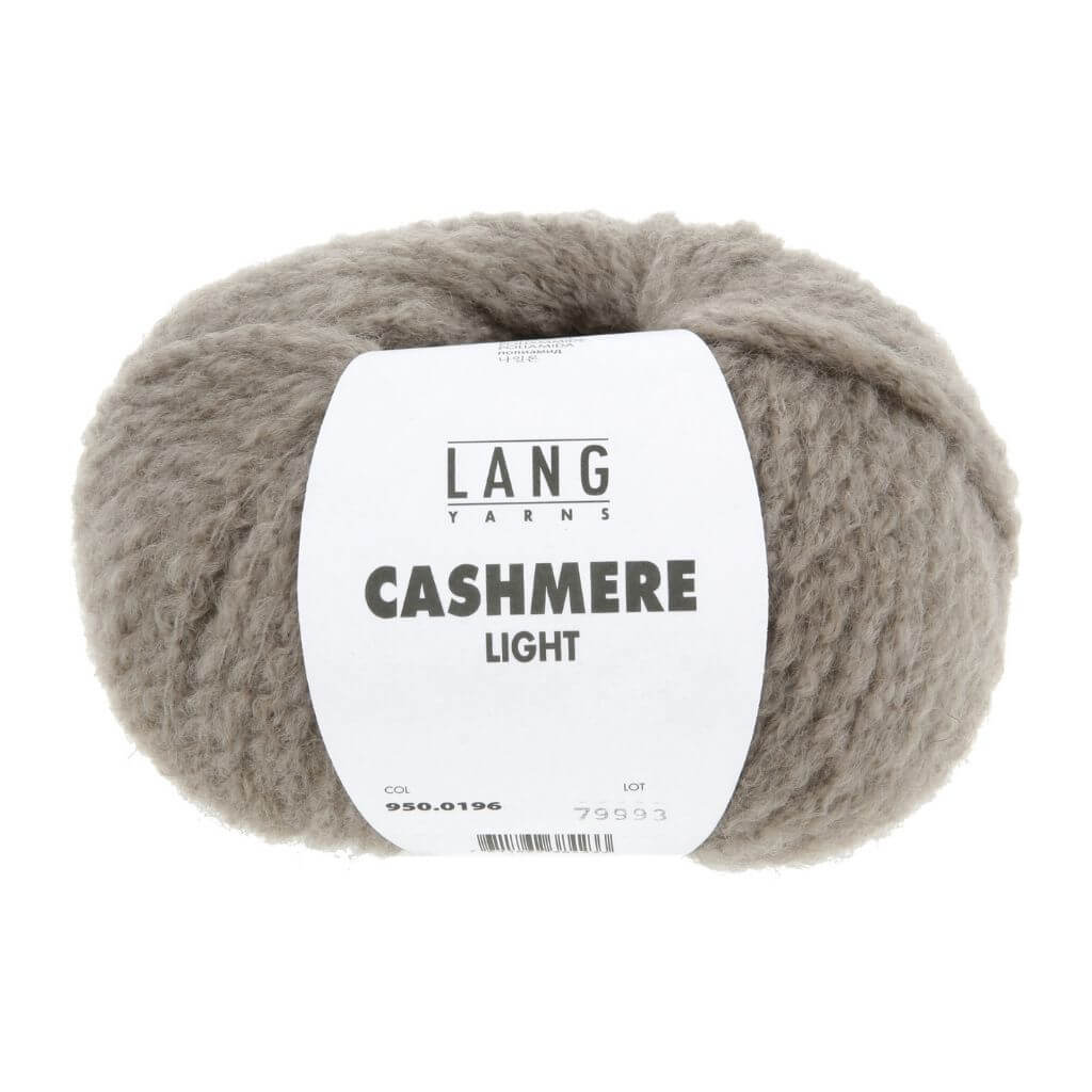Lang Yarns Cashmere Light - 25g Kaschmir Wolle, Farbe 196 Stein – Kaschmir und Polyamid bei Lieblingsgarn