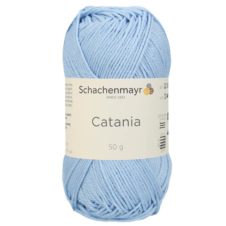 Schachenmayr Catania Originals - Baumwollgarn, Farbe 173 Hellblau – Baumwolle bei Lieblingsgarn