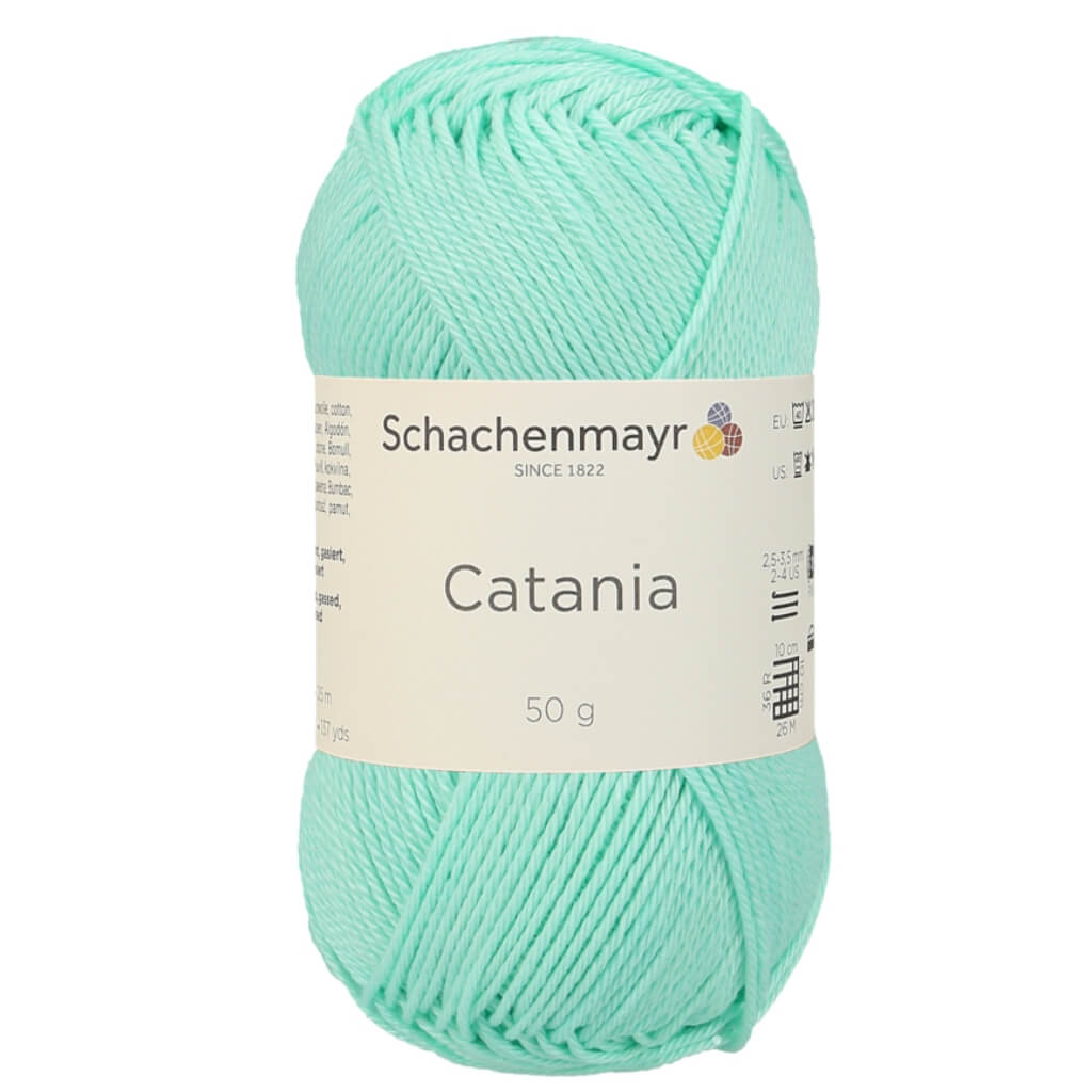 Schachenmayr Catania Originals - Baumwollgarn, Farbe 385 Mint – Baumwolle bei Lieblingsgarn