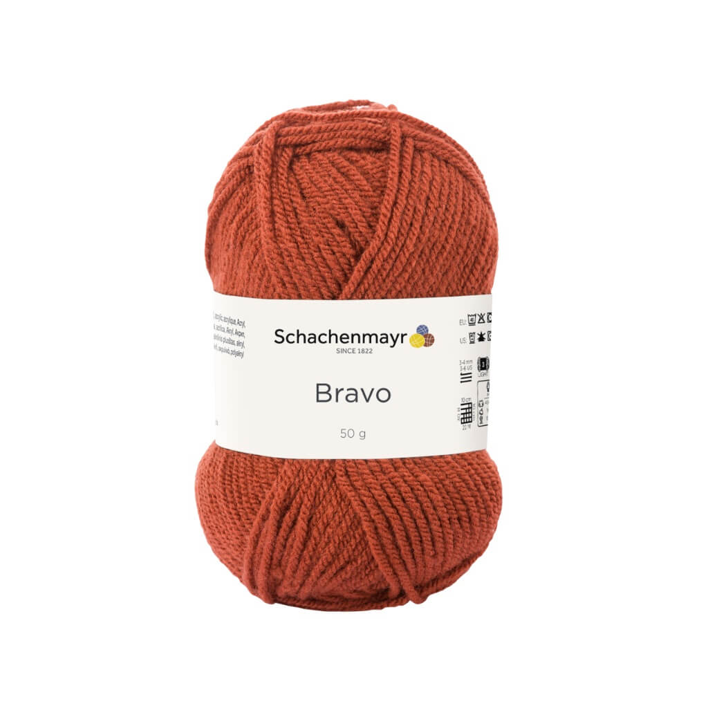 Schachenmayr Bravo Originals, Farbe 8358 Marsala – Polyacryl bei Lieblingsgarn