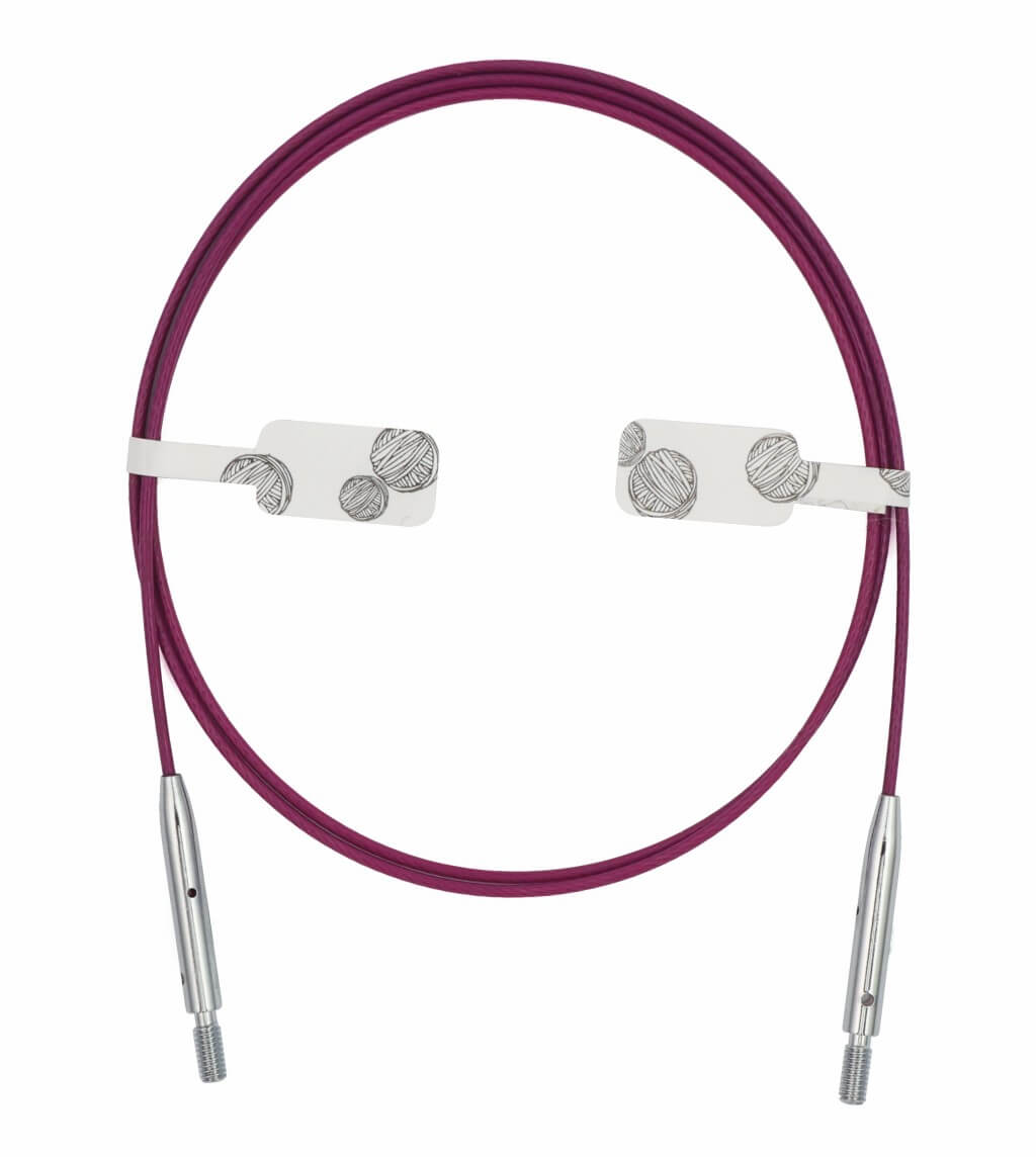KnitPro 40 KnitPro Thin &amp; Flex Swivel Seil lila bei bei bei bei bei bei bei bei bei bei bei bei bei bei Lieblingsgarn