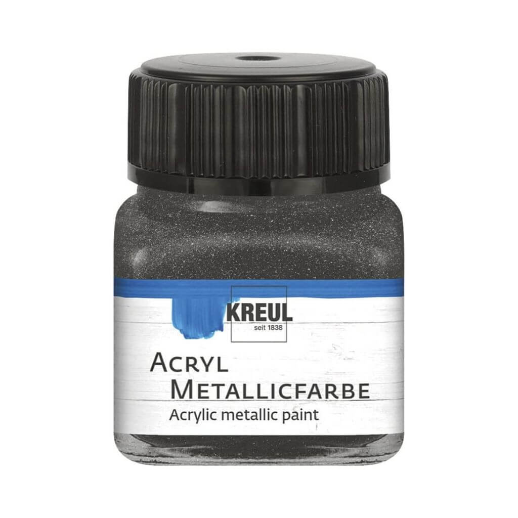 Kreul KREUL Acryl Metallicfarbe Anthrazit 20 ml bei bei bei bei bei bei bei bei bei bei Lieblingsgarn