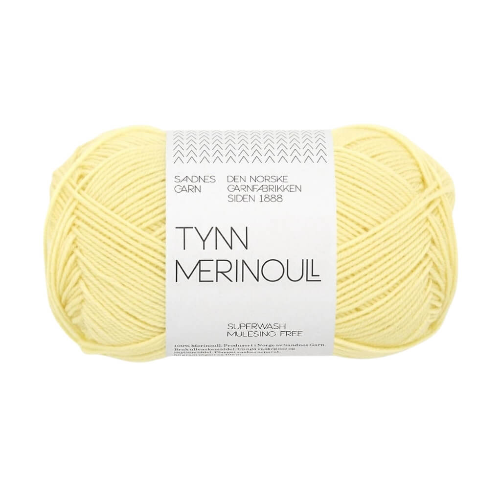 Sandnes Garn Sandnes Tynn Merinoull - 50g, Farbe 9602 lemonade – Merino bei Lieblingsgarn