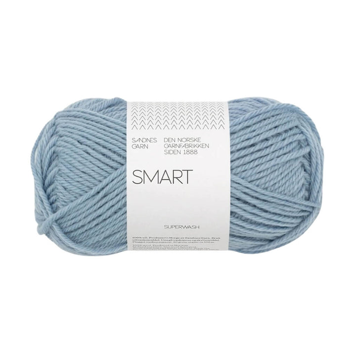 Sandnes Garn Smart, Farbe 6032 blue hydrangea – Schurwolle bei Lieblingsgarn