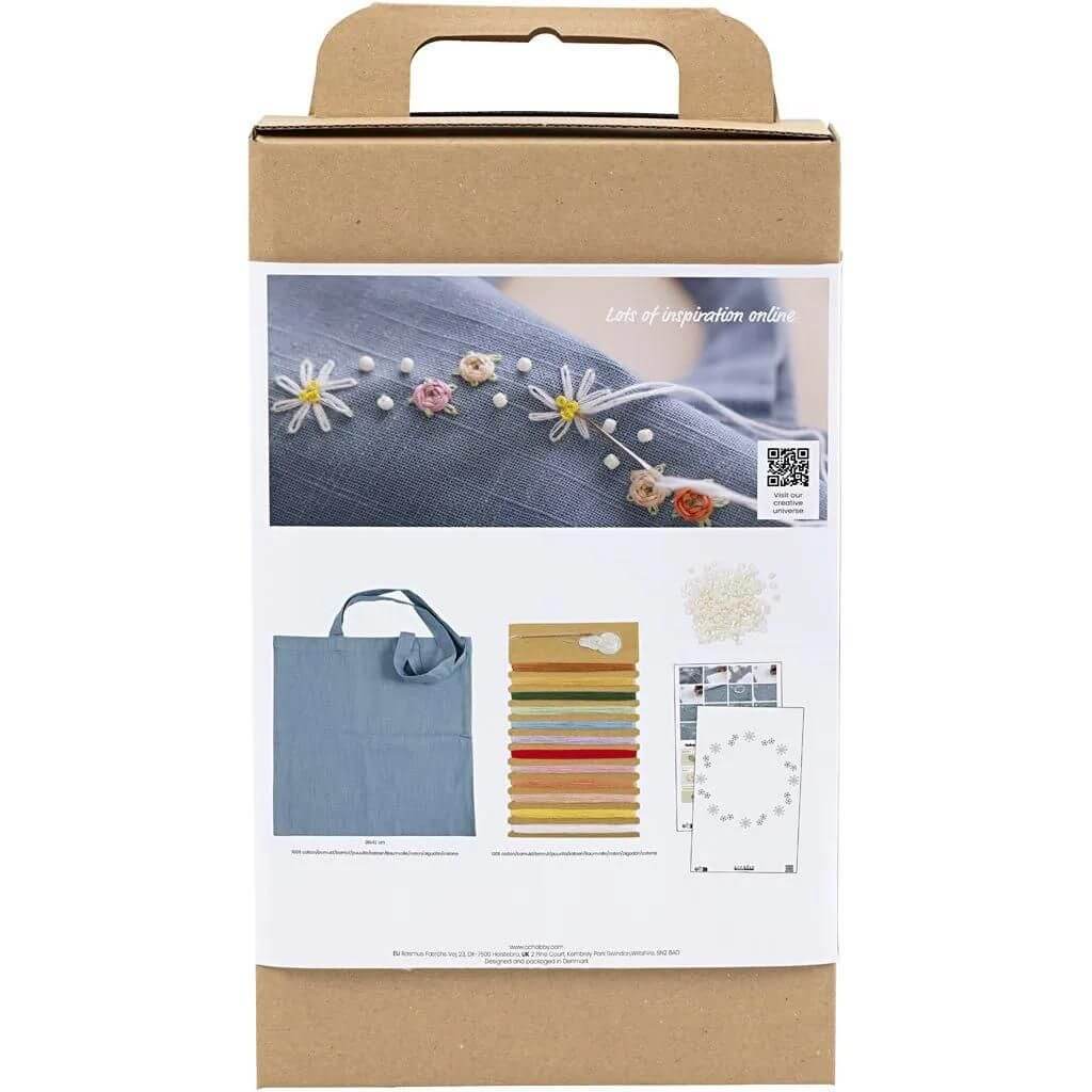 Creativ Company Stickset Einkaufstasche Taubenblau bei bei bei bei bei bei bei bei bei bei bei Lieblingsgarn