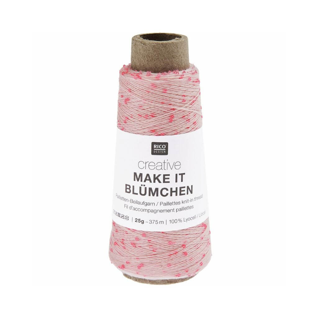 Rico Design Creative Make It Blümchen, Farbe 006 Puder – Synthetik bei Lieblingsgarn