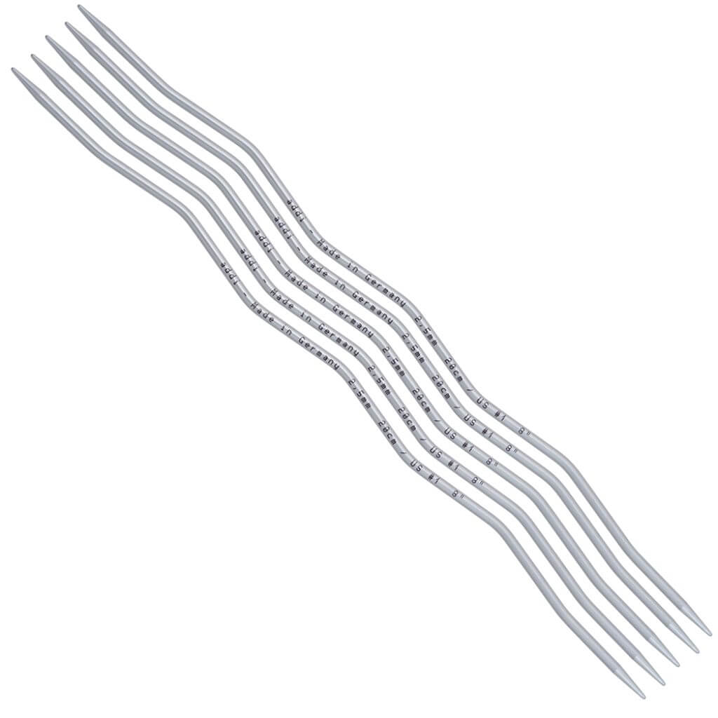 addiCraSy Snake Lace Nadelspiel, Farbe 20 – Metall bei Lieblingsgarn