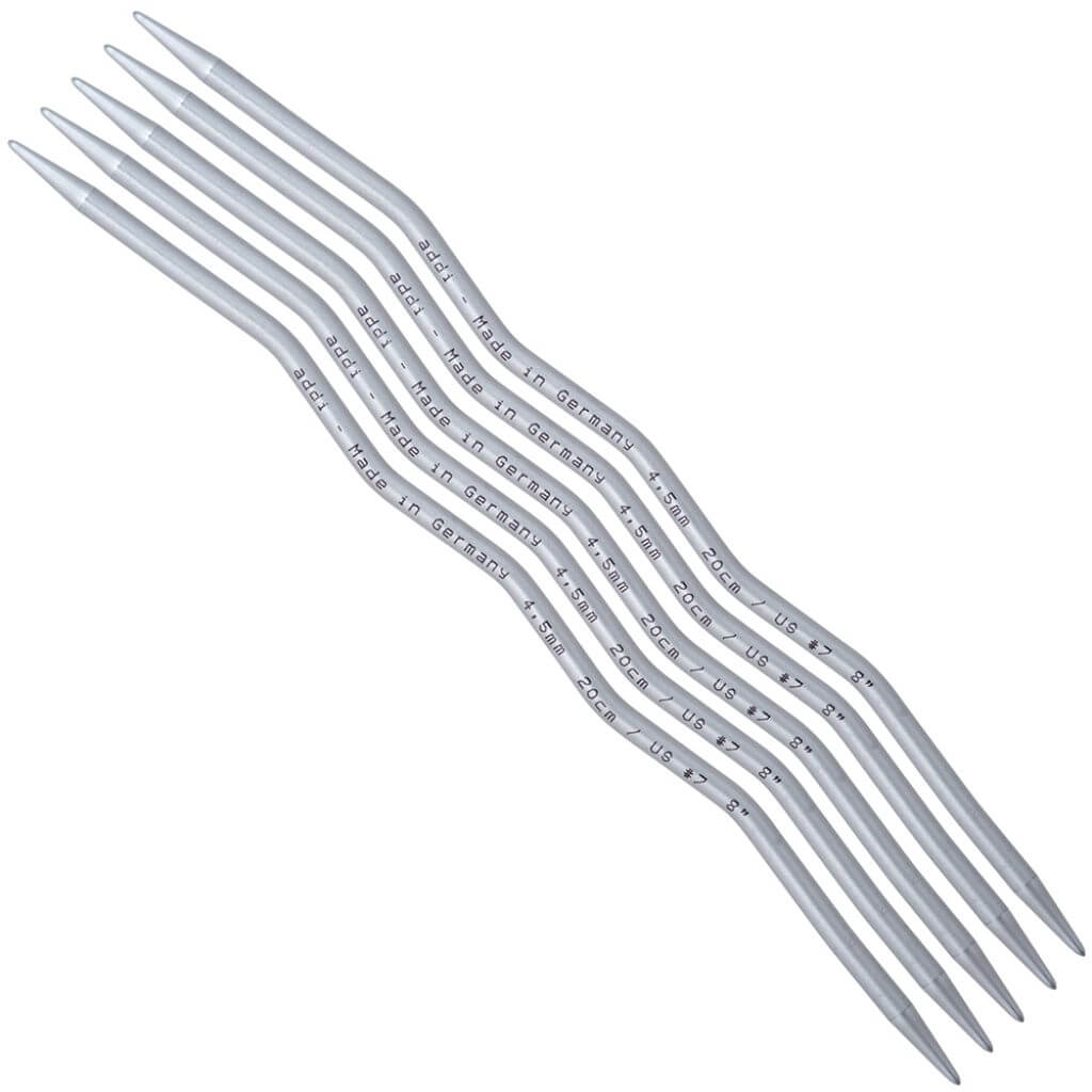 addiCraSy Snake Lace Nadelspiel, Farbe 20 – Metall bei Lieblingsgarn