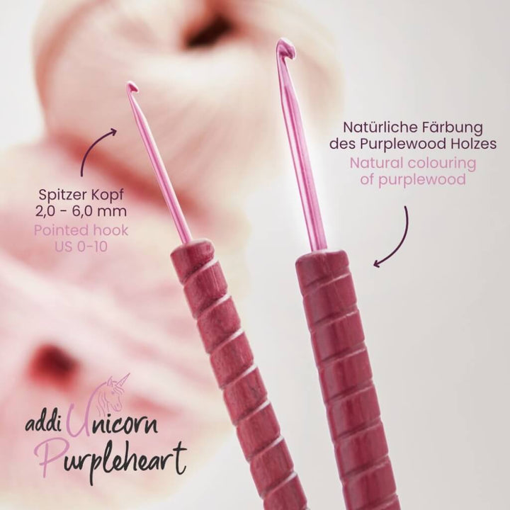 Addi addiUnicorn Purpleheart Häkelnadeln 597-2 bei bei bei bei bei bei bei bei bei bei bei bei bei bei Lieblingsgarn