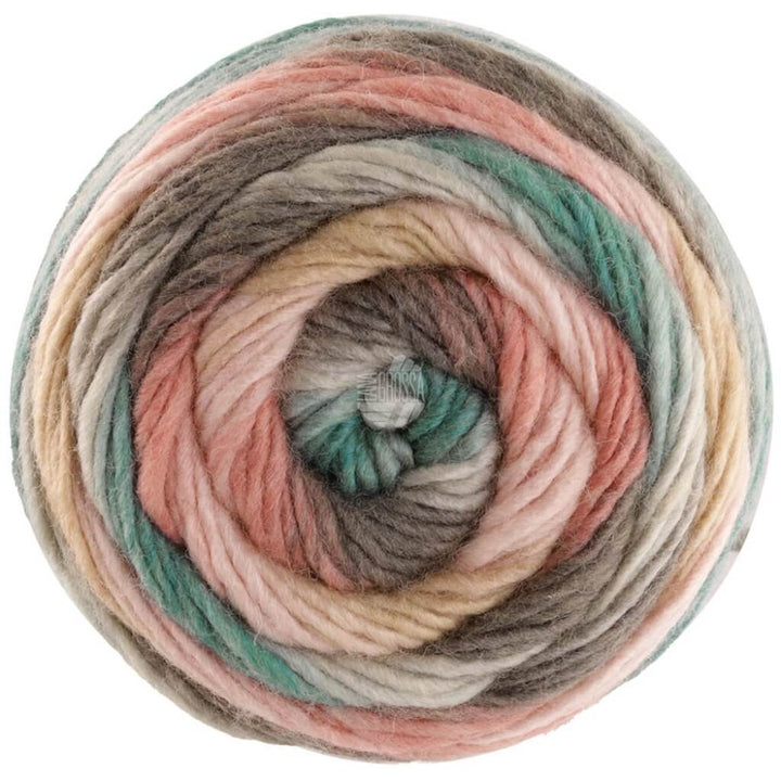 Lana Grossa 5 - Altrosa/Dunkel-/Hellgrau/Petrol/Puderrosa/Beige Lana Grossa Aktion Colorato bei bei bei bei bei Lieblingsgarn