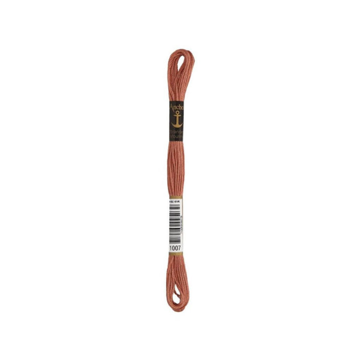 Anchor Sticktwist, Farbe 1007 braunrose – Baumwolle bei Lieblingsgarn