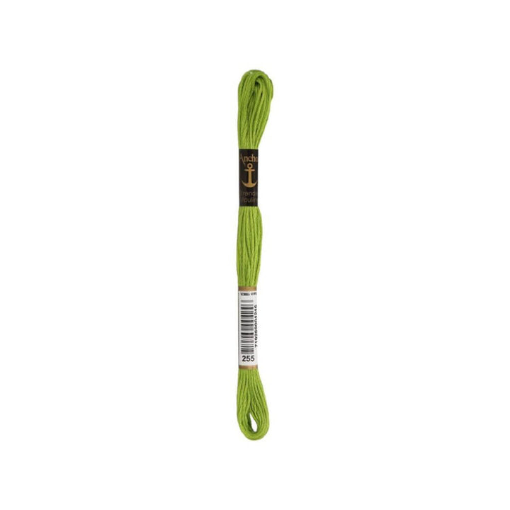 Anchor Sticktwist, Farbe 255 grasgrün – Baumwolle bei Lieblingsgarn