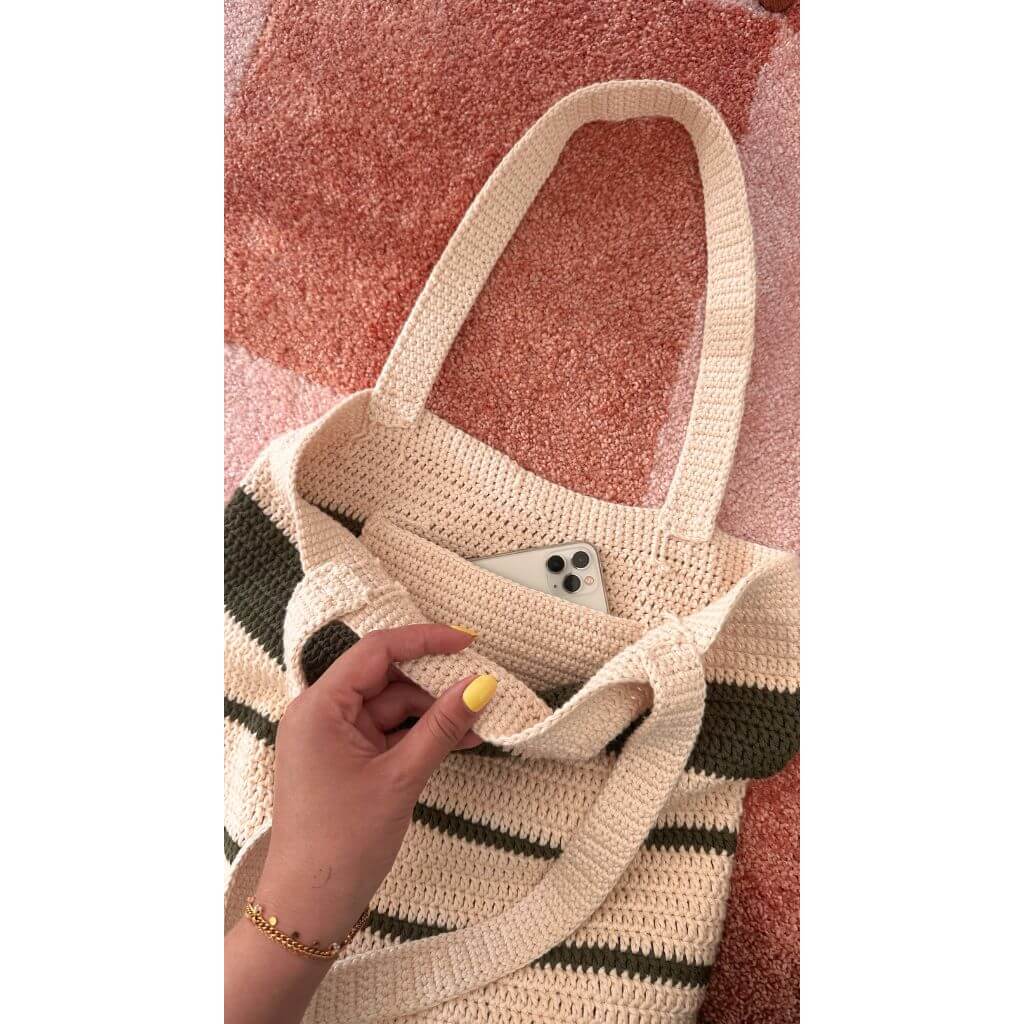 AO Design Pattern Shopping Tasche Häkelanleitung - AO Design (PDF) bei bei bei bei bei bei bei bei bei bei Lieblingsgarn