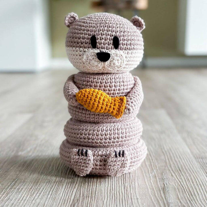 AO Design Pattern Stapelturm Otter Häkelanleitung - AO Design (PDF) bei bei bei bei bei bei bei bei bei bei Lieblingsgarn