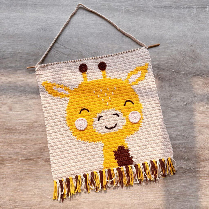 AO Design Pattern Wandbehang Giraffe Häkelanleitung - AO Design (PDF) bei bei bei bei bei bei bei bei bei bei Lieblingsgarn