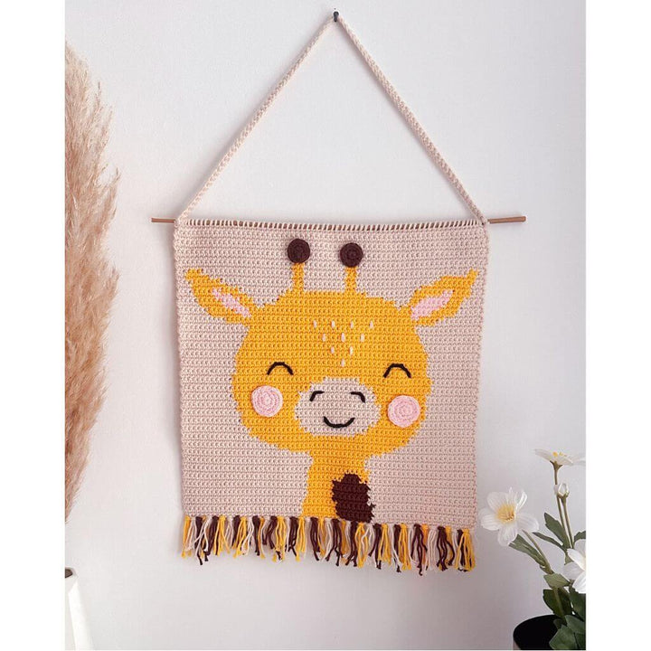 AO Design Pattern Wandbehang Giraffe Häkelanleitung - AO Design (PDF) bei bei bei bei bei bei bei bei bei bei Lieblingsgarn