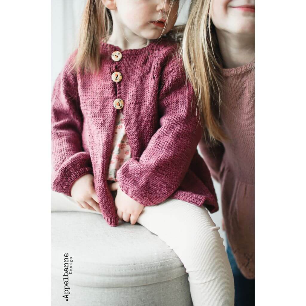 Appelbanne Design Pullover Edla Volang Kofte Strickanleitung - Appelbanne Design (PDF) bei bei bei bei bei bei Lieblingsgarn