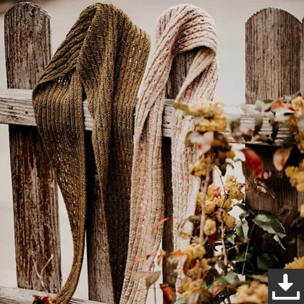 Appelbanne Design Koffieboon Schal Strickanleitung - Appelbanne Design (PDF) bei bei bei bei bei bei bei bei Lieblingsgarn