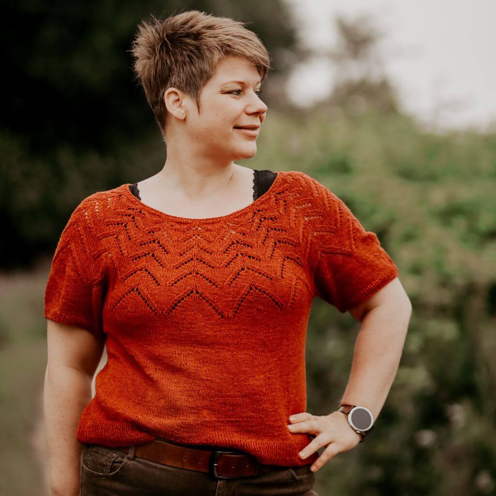 Appelbanne Design Pullover Mandala Shirt Strickanleitung - Appelbanne Design (PDF) bei bei bei bei bei bei Lieblingsgarn