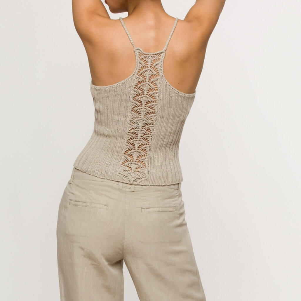 Austermann Pattern Sommertop mit Lochmuster Strickanleitung - Austermann (PDF) bei bei bei bei bei bei bei bei Lieblingsgarn