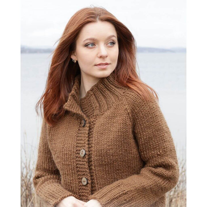 Drops Design Pattern Damen Jacke Autumn Amber Cardigan Strickanleitung - Drops (PDF) bei bei bei bei bei bei Lieblingsgarn