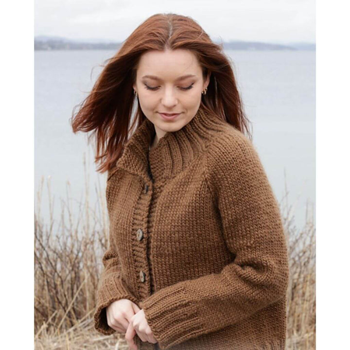 Drops Design Pattern Damen Jacke Autumn Amber Cardigan Strickanleitung - Drops (PDF) bei bei bei bei bei bei Lieblingsgarn