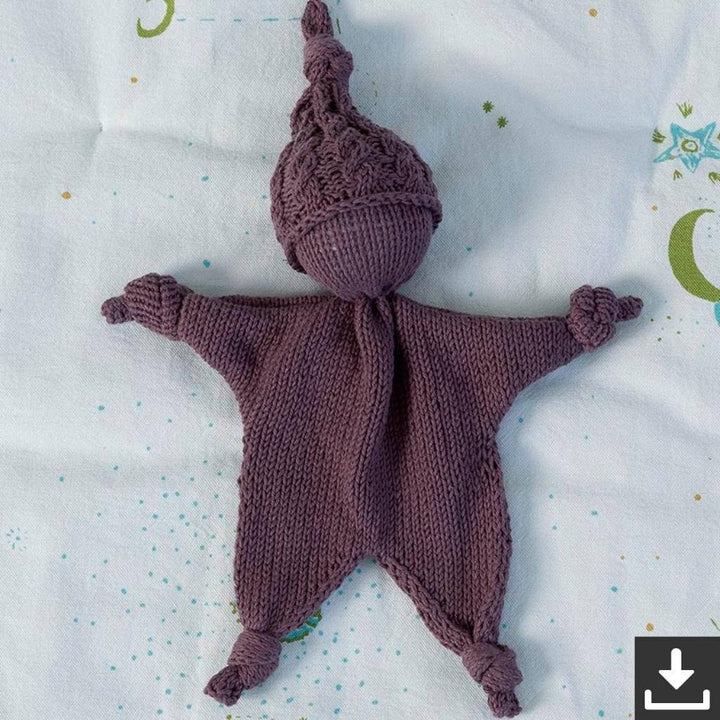 Lang Yarns Pattern Schnuffeltuch Knotenmann Strickanleitung - Lang Yarns (PDF) bei bei bei bei bei bei bei Lieblingsgarn