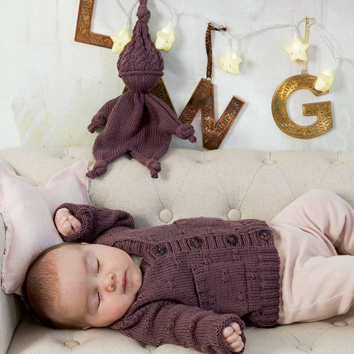 Lang Yarns Pattern Schnuffeltuch Knotenmann Strickanleitung - Lang Yarns (PDF) bei bei bei bei bei bei bei Lieblingsgarn