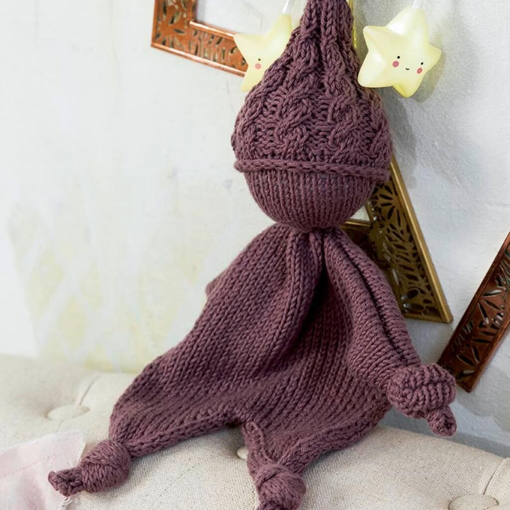Lang Yarns Pattern Schnuffeltuch Knotenmann Strickanleitung - Lang Yarns (PDF) bei bei bei bei bei bei bei Lieblingsgarn
