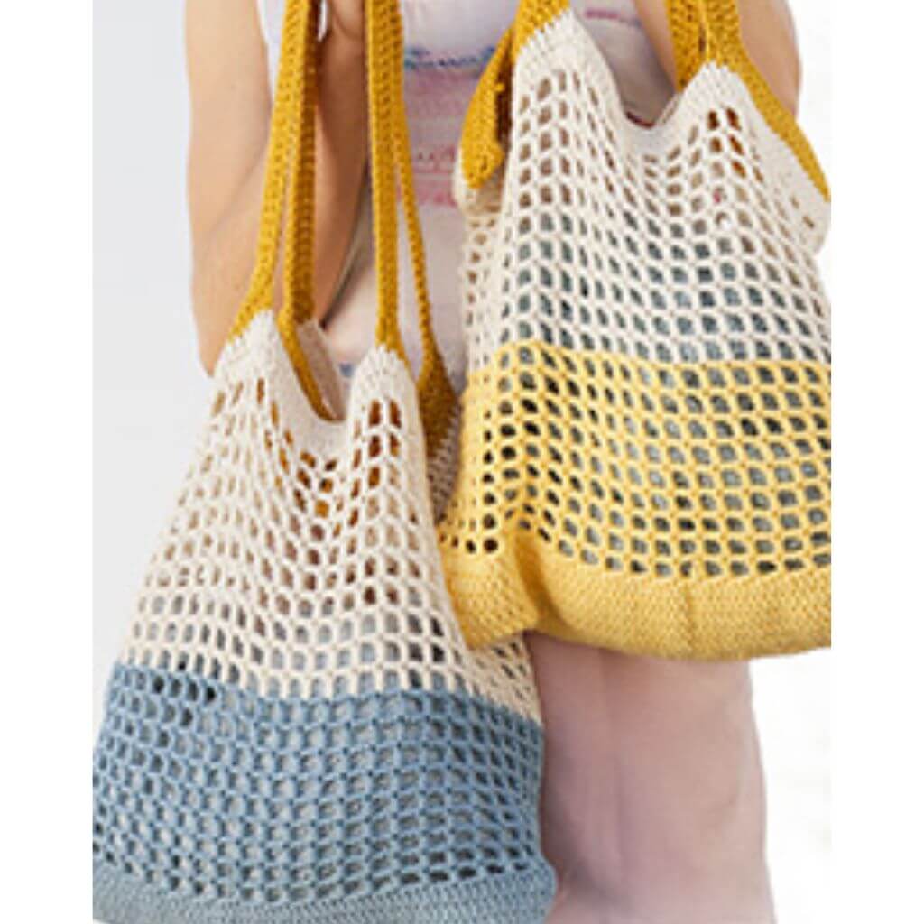 Drops Design Pattern Tasche Back to the Beach Häkelset - Drops (PDF) bei bei bei bei bei bei bei bei bei bei Lieblingsgarn