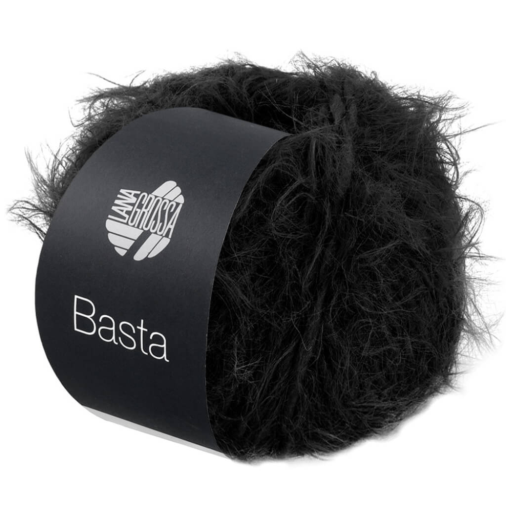 Lana Grossa Basta, Farbe 22 Schwarz – Merino und Synthetik bei Lieblingsgarn