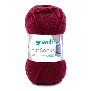 Gründl Hot Socks uni 50 Sockenwolle